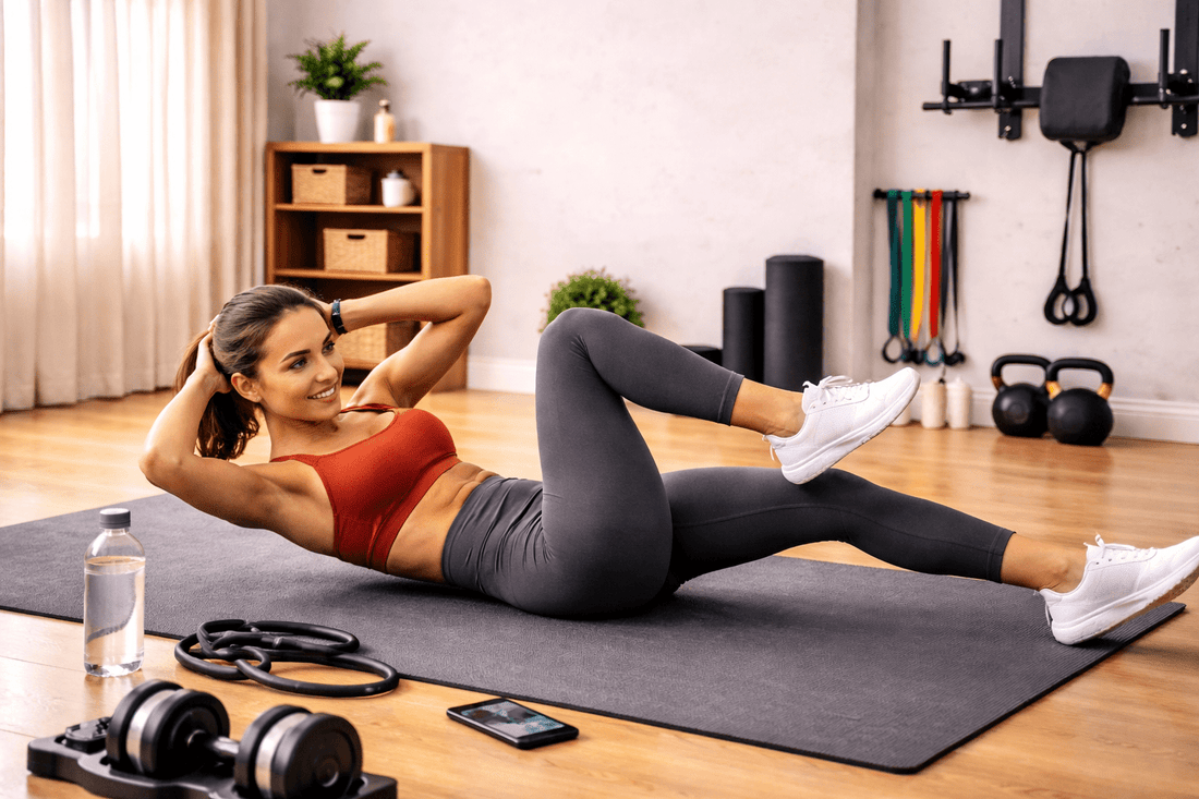 How to Lose Belly Fat at Home Without Gym