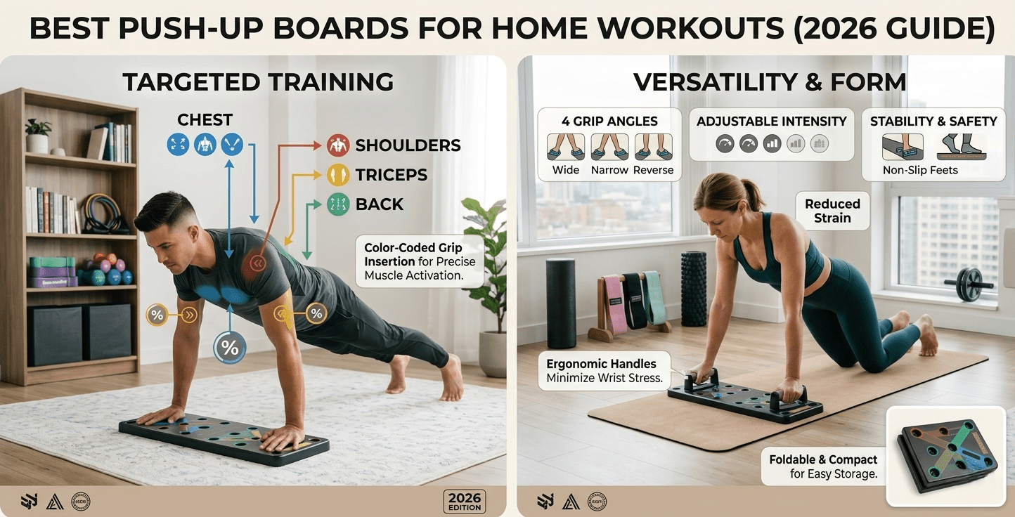 Best Push-Up Boards for Home Workouts (2026 Guide)