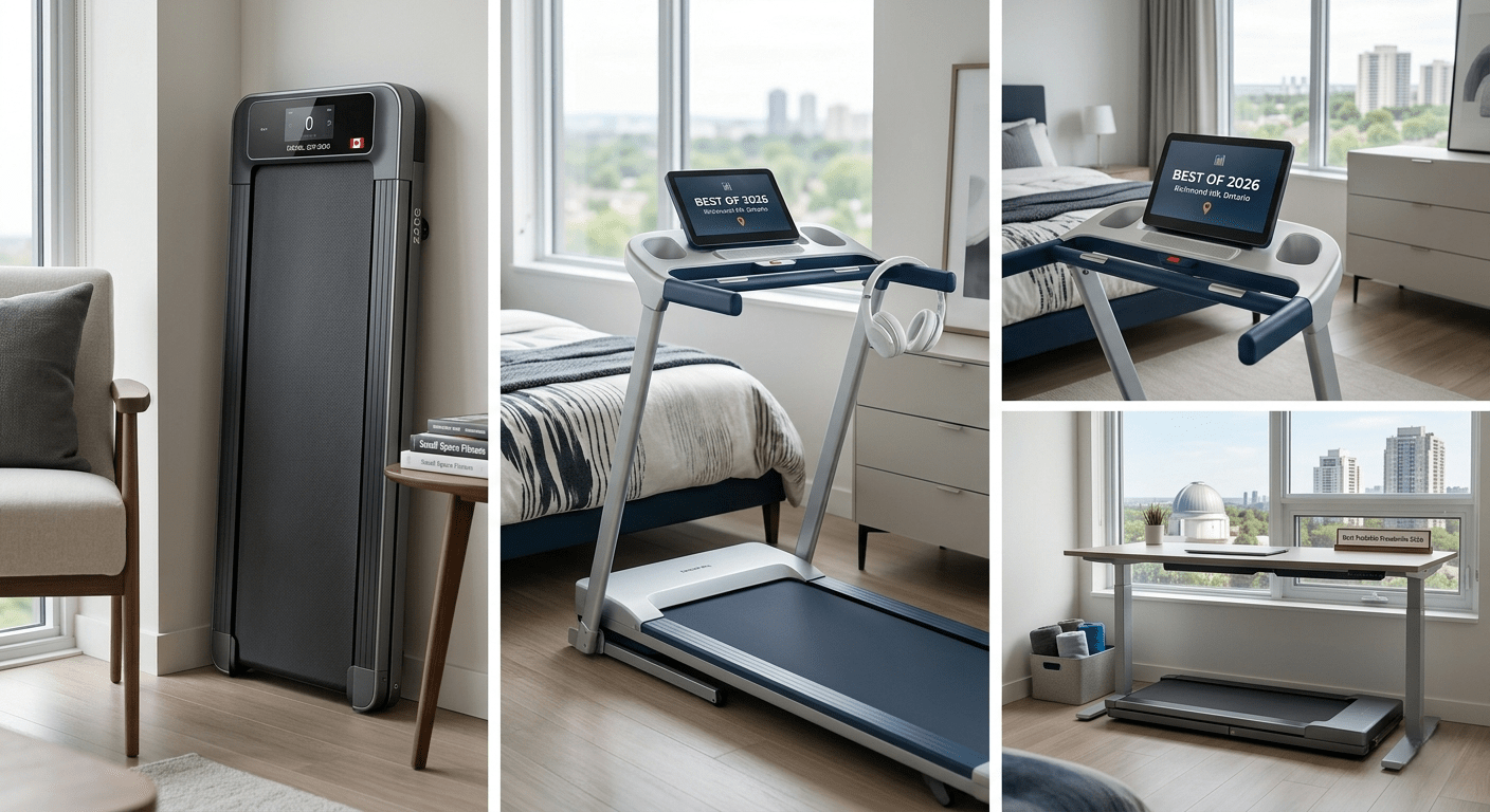 Best Foldable Treadmills for Small Spaces in 2026