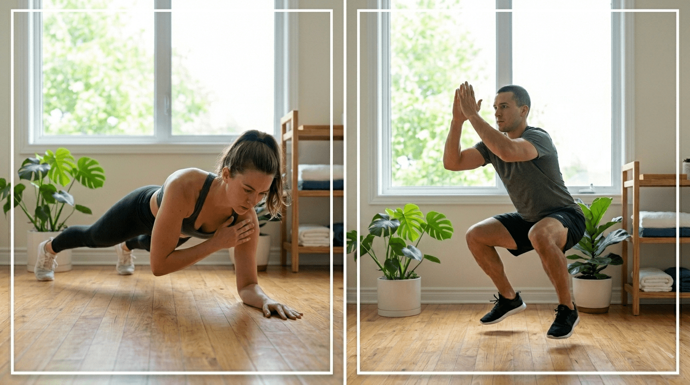 Full Body Workout at Home Without Equipment