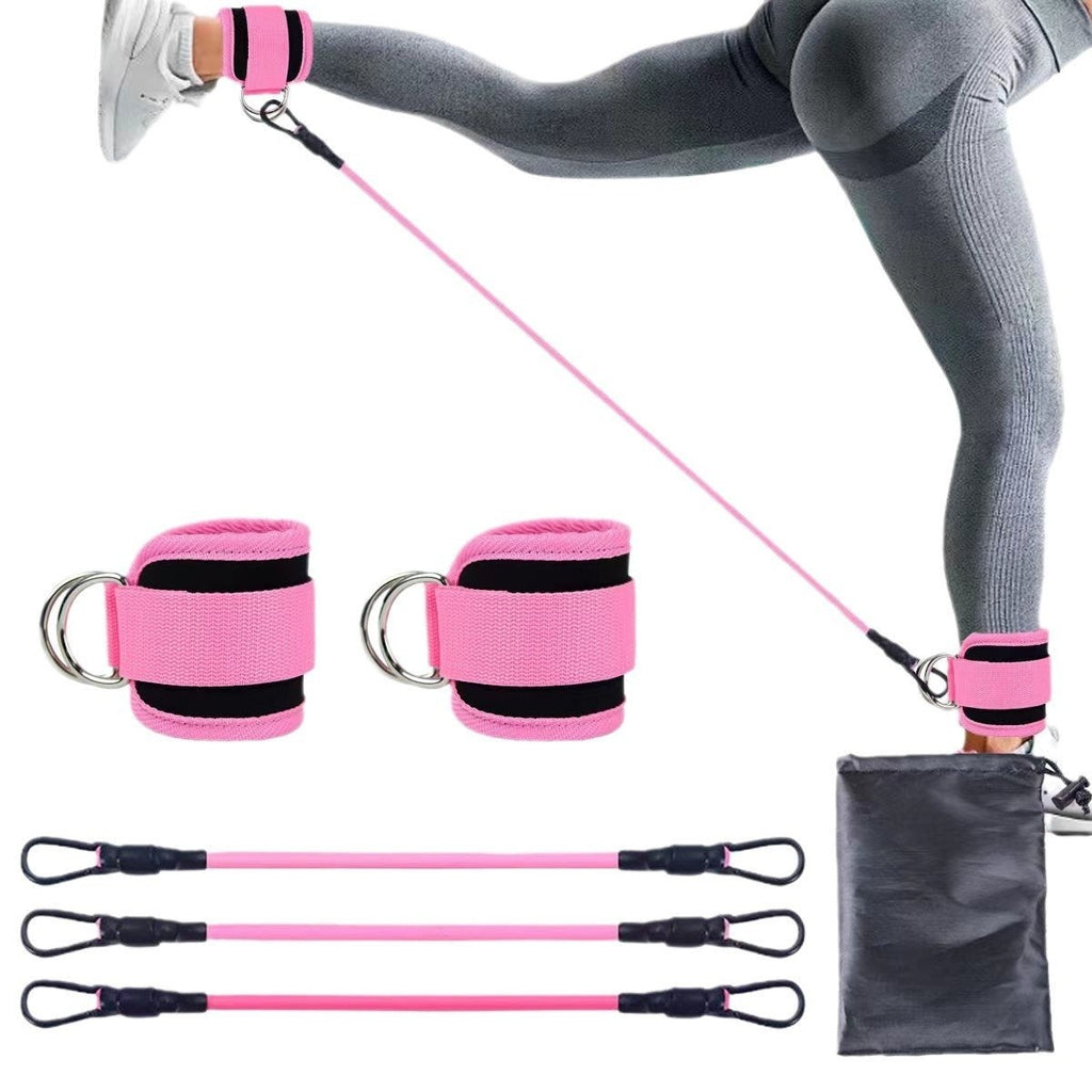 🔥 Ankle Resistance Bands – Glutes & Leg Training at Home