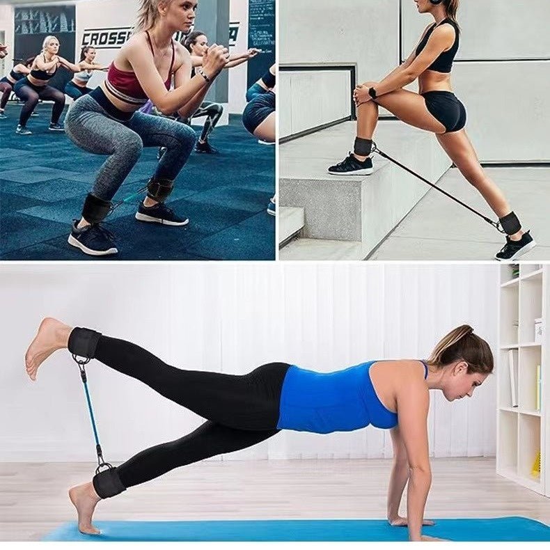 🔥 Ankle Resistance Bands – Glutes & Leg Training at Home