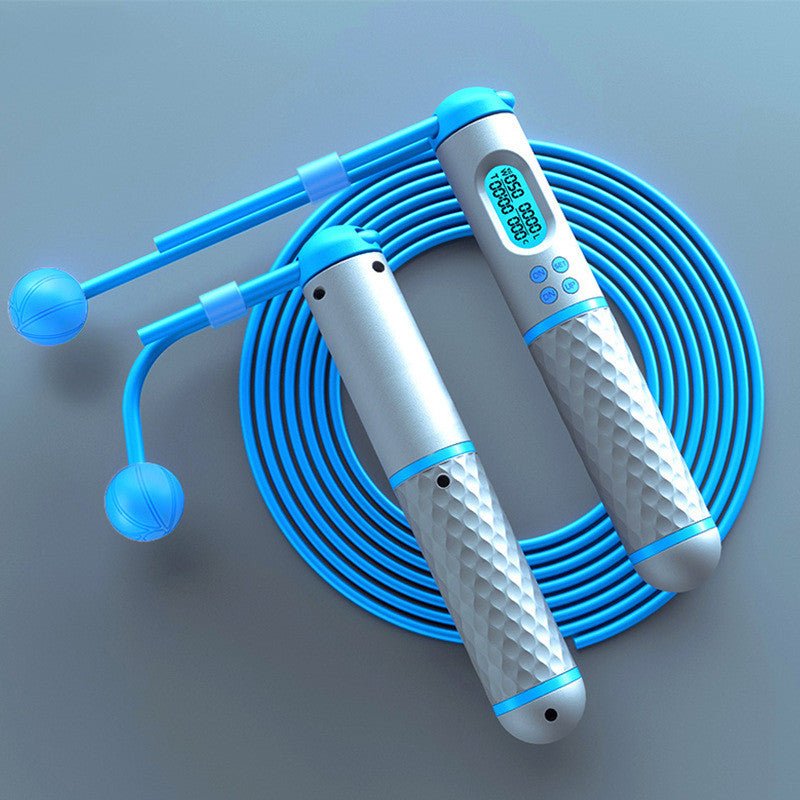 🔥 Smart Jump Rope (2-in-1) – Cordless & Classic Skipping System