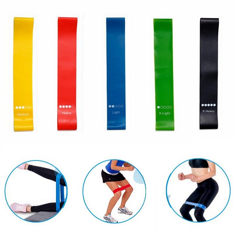 🔥 Latex Resistance Bands – Multi-Level Strength & Stretch Training