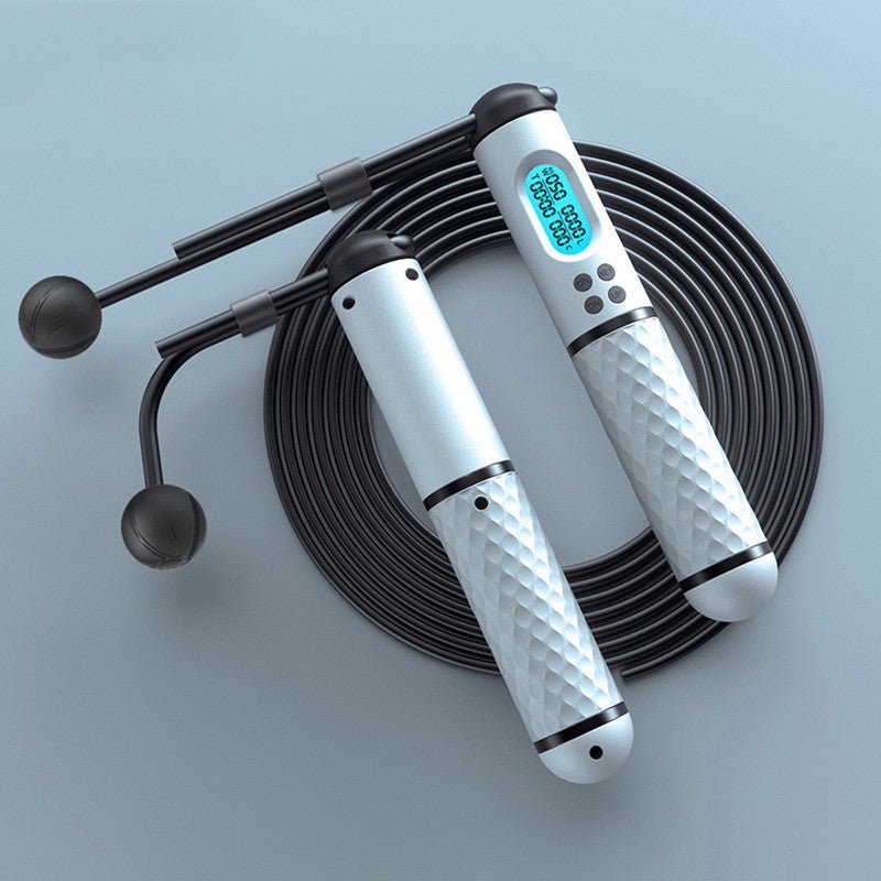 🔥 Smart Jump Rope (2-in-1) – Cordless & Classic Skipping System