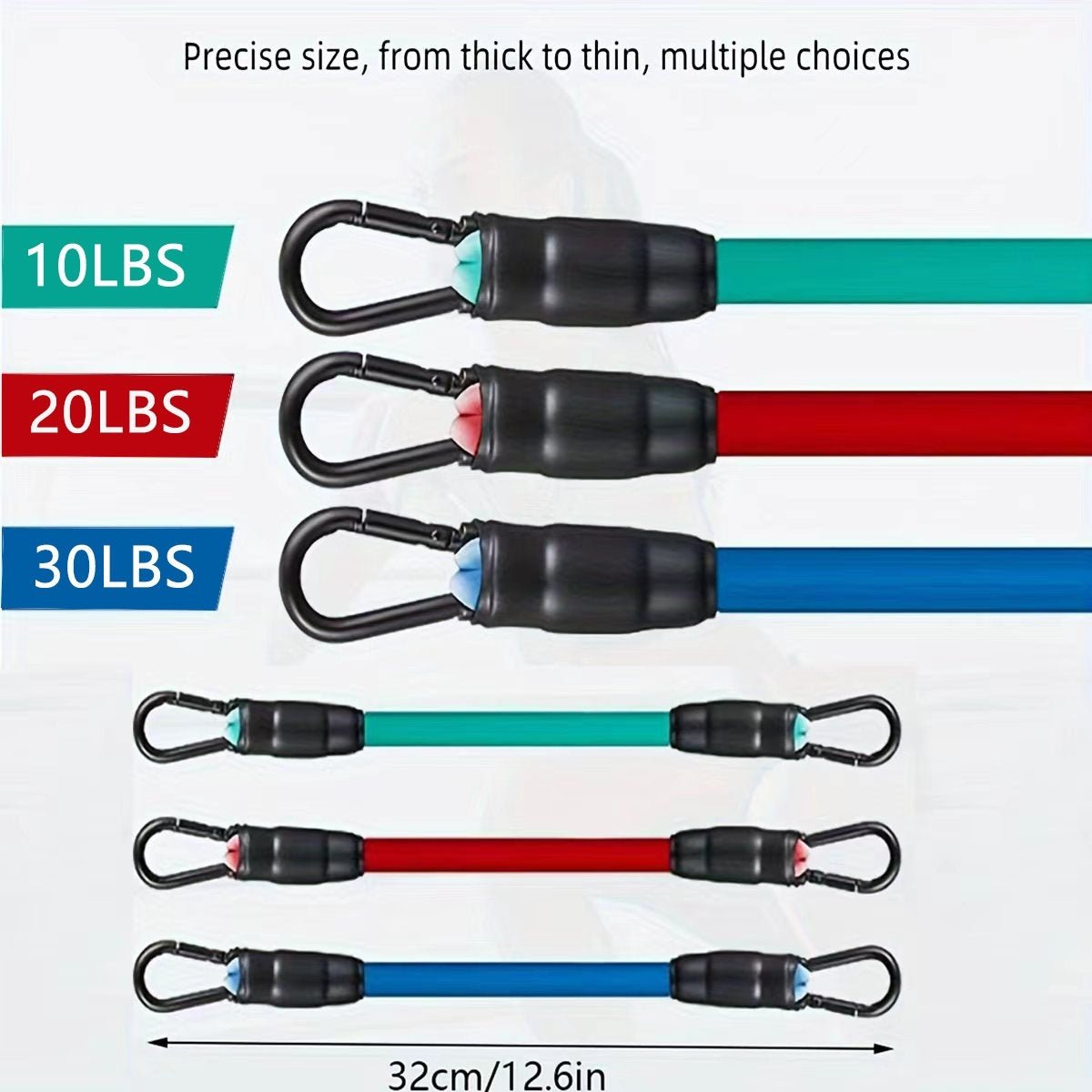 🔥 Ankle Resistance Bands – Glutes & Leg Training at Home