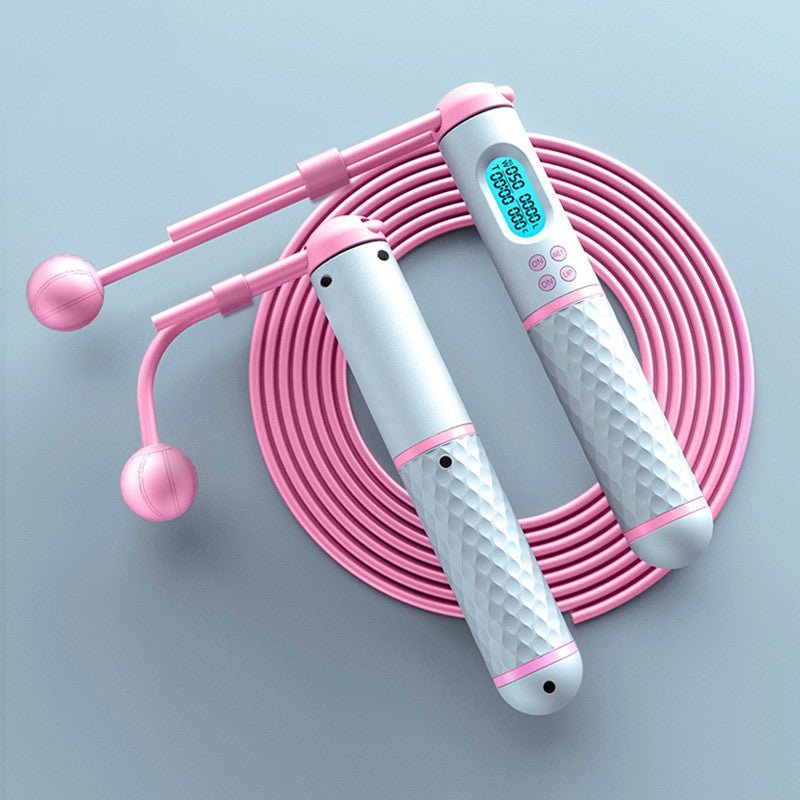 🔥 Smart Jump Rope (2-in-1) – Cordless & Classic Skipping System