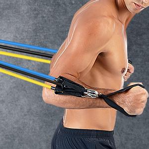 🔥 Resistance Bands Set – Full Body Workout Anywhere