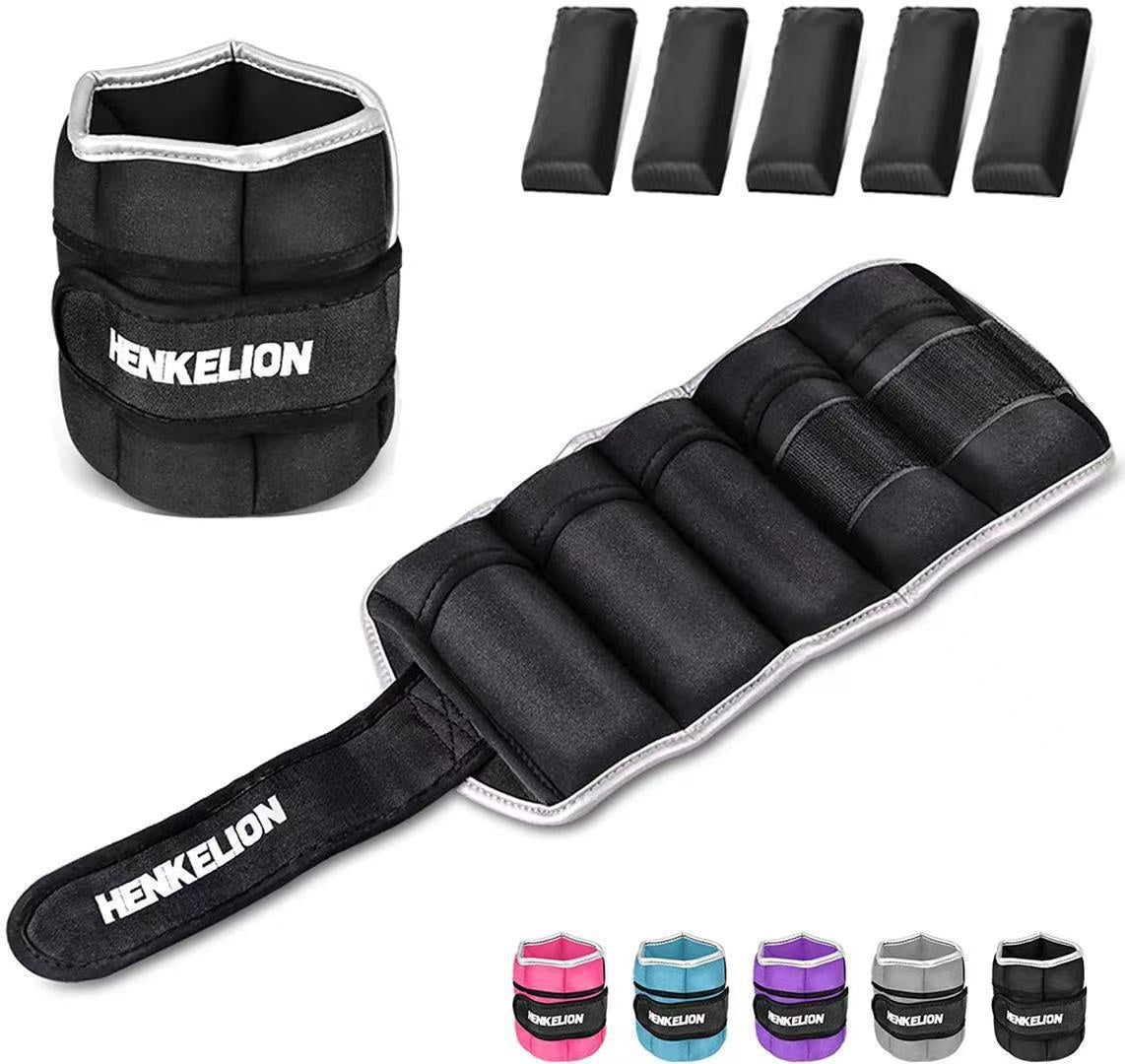 🔥 Adjustable Ankle Weights – Boost Your Leg & Glute Workouts