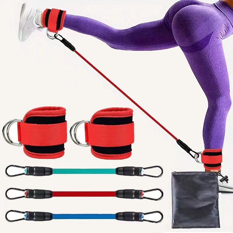 🔥 Ankle Resistance Bands – Glutes & Leg Training at Home