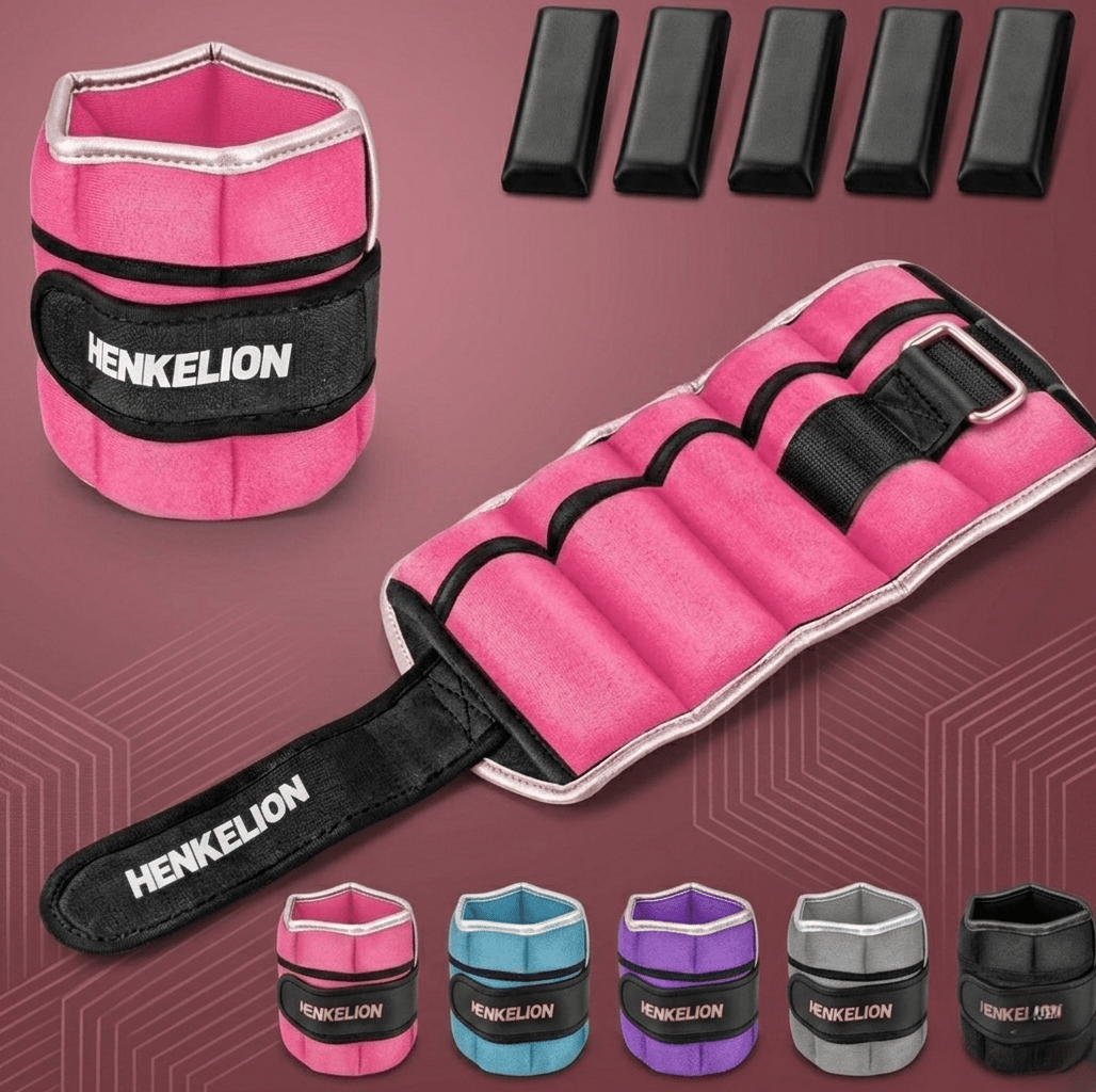 🔥 Adjustable Ankle Weights – Boost Your Leg & Glute Workouts