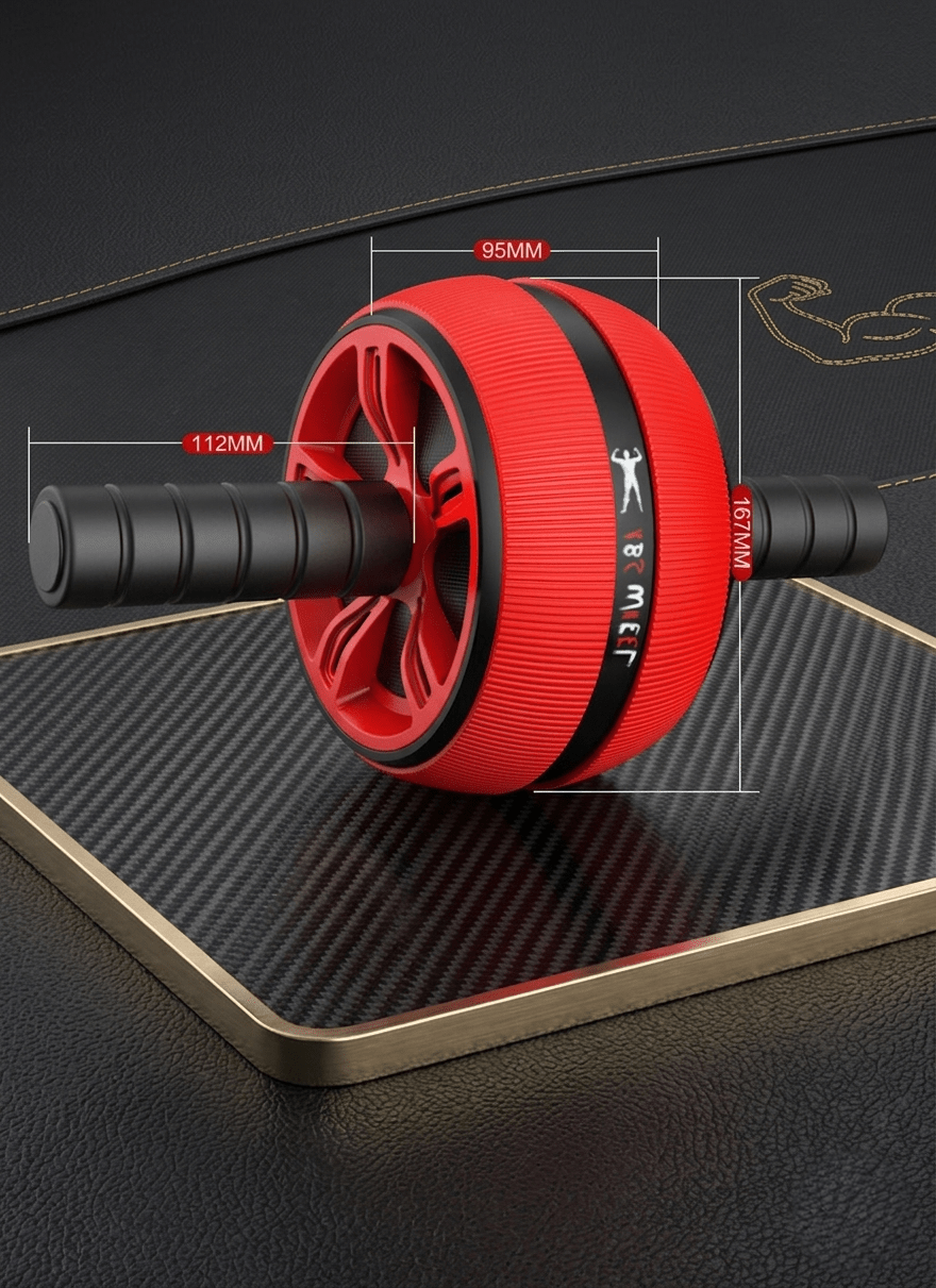 🔥 Ab Roller Wheel – Full Core Strength Training Tool