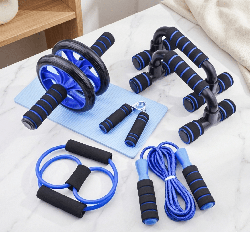 🔥 Ab Roller Wheel Set – Ultimate Core Strength Trainer