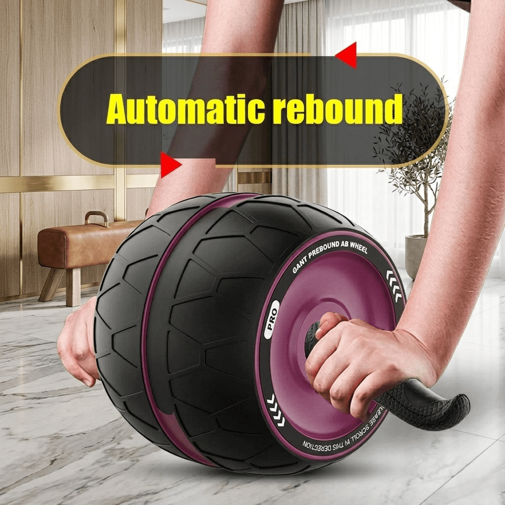 🔥 Automatic Rebound Ab Roller – Easy Core Training for Faster Results
