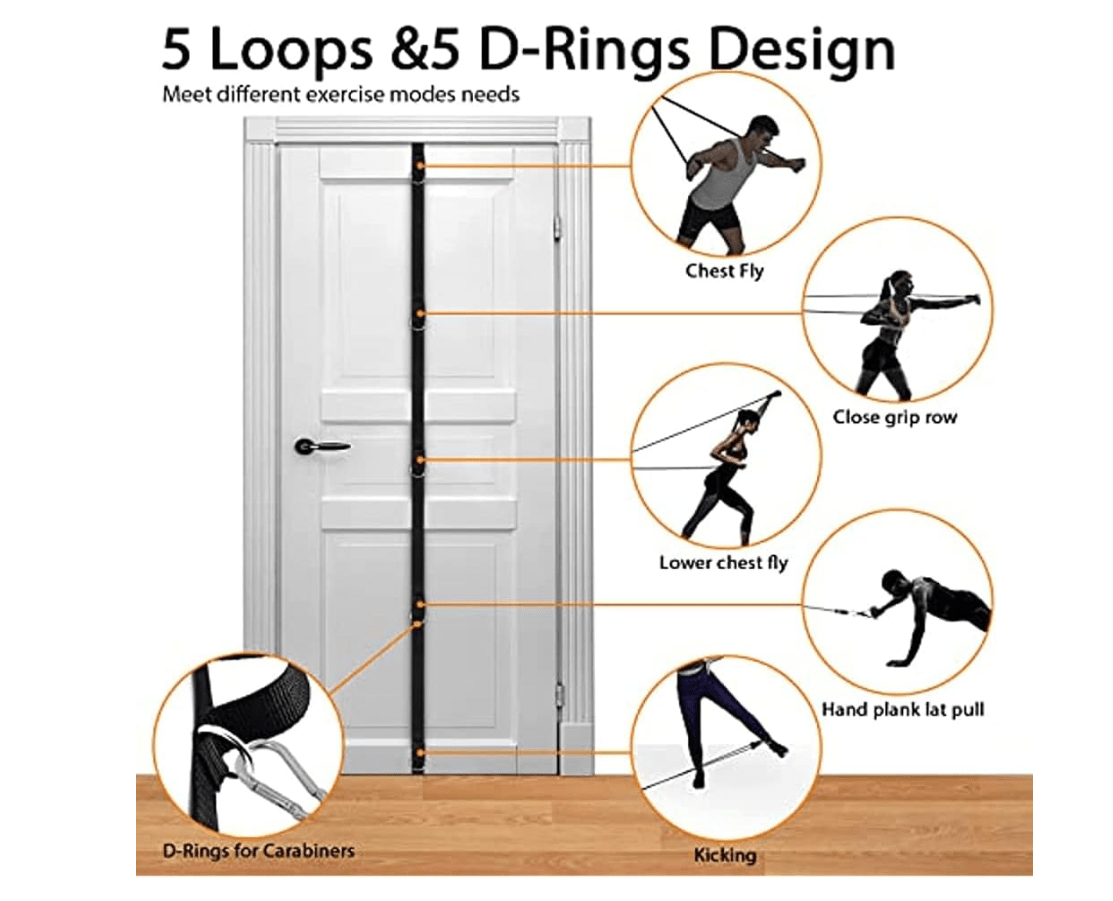 🔥 Door Anchor Strap – Turn Any Door Into a Home Gym