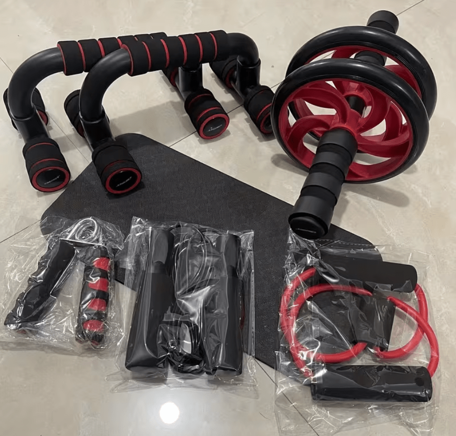 🔥 Ab Roller Wheel Set – Ultimate Core Strength Trainer