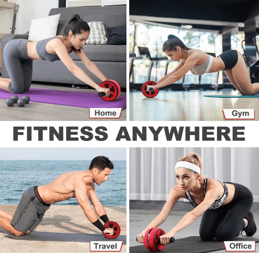 🔥 Ab Roller Wheel – Full Core Strength Training Tool