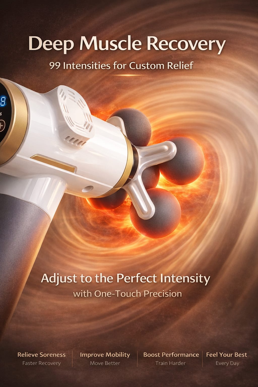 🔥 ProPulse Elite Mini Massage Gun – Instant Muscle Relief On the Go