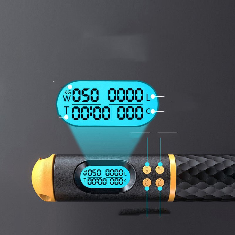 🔥 Smart Jump Rope (2-in-1) – Cordless & Classic Skipping System