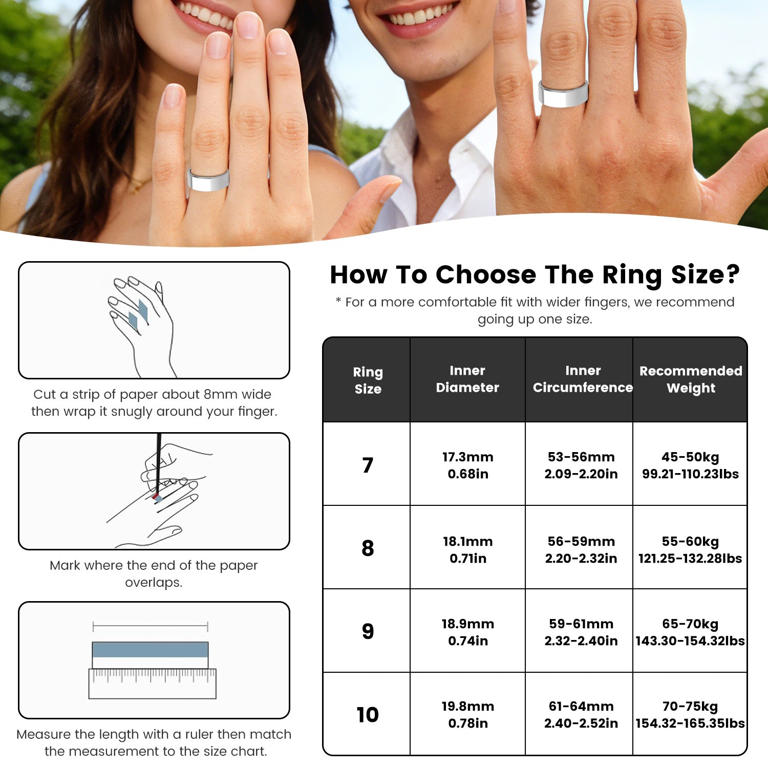 🔥 Smart Fitness Ring – Track Sleep, Heart Rate & Recovery in Style