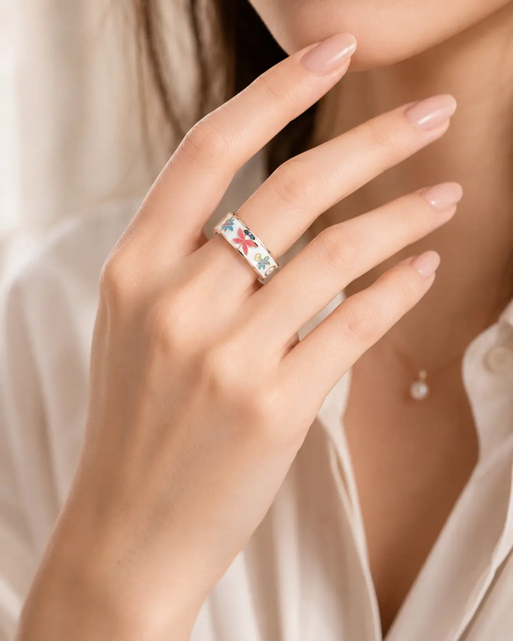 🌸 FloraFit™ Smart Fitness Ring 🌸